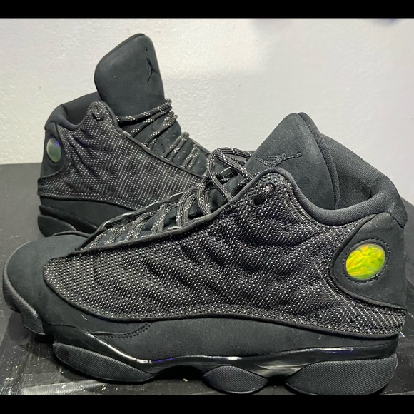 Nike Air Jordan Retro 13 Black Cat 414571-011 2017 Men's Size 10 replacement box - Picture 1 of 6